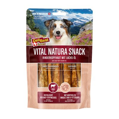DeliBest Vital Natura przysmak z olejem z łososia