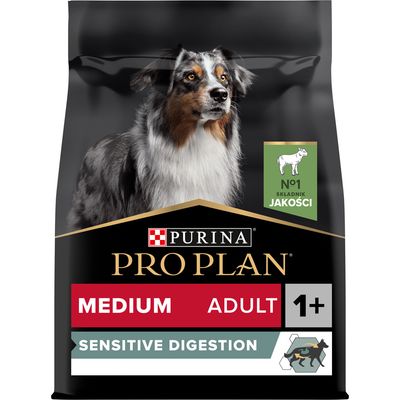 PURINA PRO PLAN Medium Adult Sensitive Digestion, jagnięcina i ryż