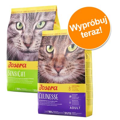 Mieszany pakiet próbny Josera, 2 x 2 kg