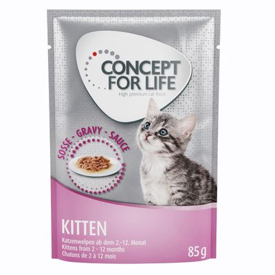 Concept for Life Kitten z kurczakiem, w sosie