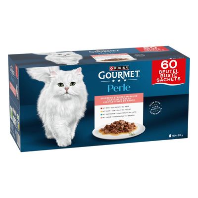 Megapakiet mieszany Gourmet Perle, 60 x 85 g