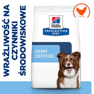 Hill's Prescription Diet Derm Defense, kurczak