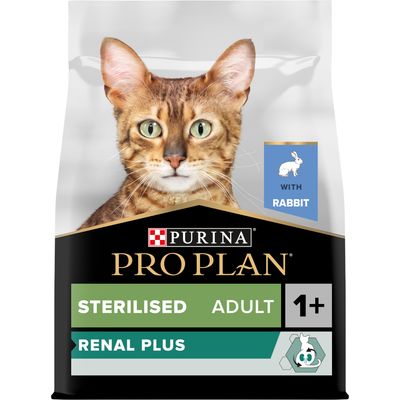 PURINA PRO PLAN Sterilised Adult Renal Plus, królik