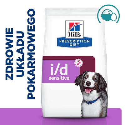 Hill's Prescription Diet i/d Sensitive Digestive Care, jaja i ryż