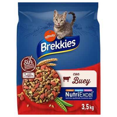 Brekkies, wołowina