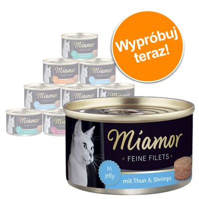 Pakiet próbny Miamor Feine Filets, 12 x 100 g