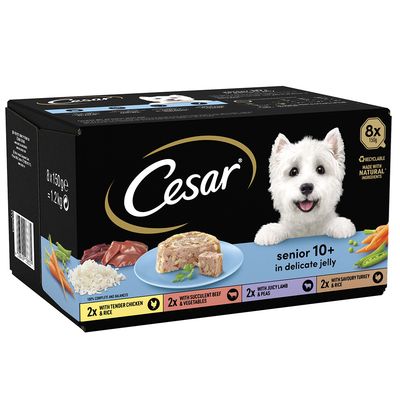 Pakiet mieszany Cesar Senior 10+