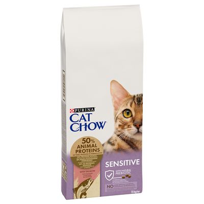 Purina Cat Chow Special Care Sensitive, łosoś