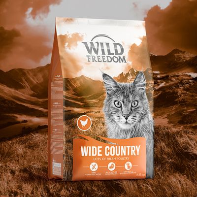 Wild Freedom Adult „Wide Country”, drób - bezzbożowa receptura