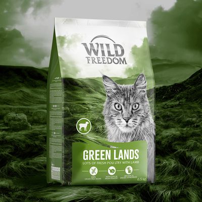 Wild Freedom Adult „Green Lands”, jagnięcina - bezzbożowa receptura
