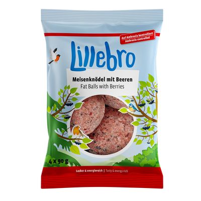 Lillebro kule jagodowe dla dzikich ptaków, bez siatki