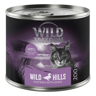 Wild Freedom Adult, 6 x 200 g - bezzbożowa receptura