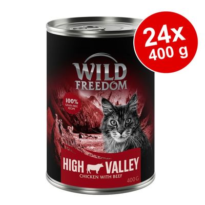 Megapakiet Wild Freedom Adult, 24 x 400 g