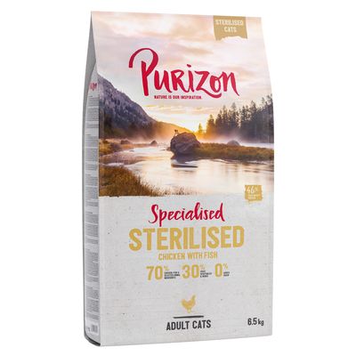 Purizon Adult Sterilised dla kota, kurczak i ryba – bez zbóż