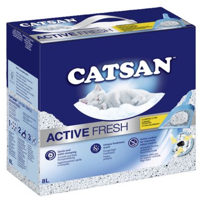 Catsan Active Fresh żwirek zbrylający się