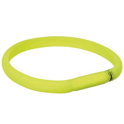 Obroża LED Trixie USB, zielona