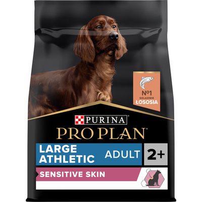 PURINA PRO PLAN Large Athletic Adult Sensitive Skin, łosoś