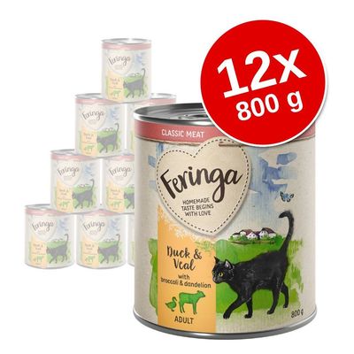 Korzystny pakiet Feringa Classic Meat Menu, 12 x 800 g