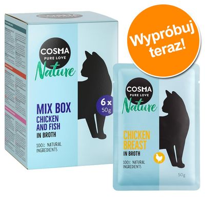 Mieszany pakiet próbny Cosma Nature, saszetki