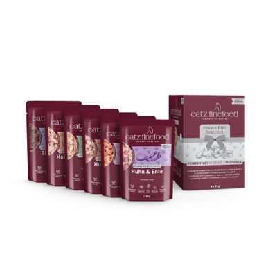 Pakiet próbny catz finefood Fillets, 6 x 85 g
