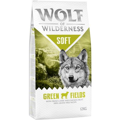 Wolf of Wilderness „Soft - Green Fields”, jagnięcina