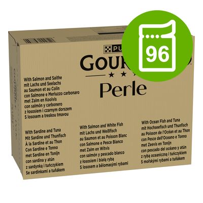 Megapakiet Gourmet Perle, 96 x 85 g