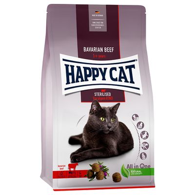 Happy Cat Supreme Sterilised, wołowina alpejska