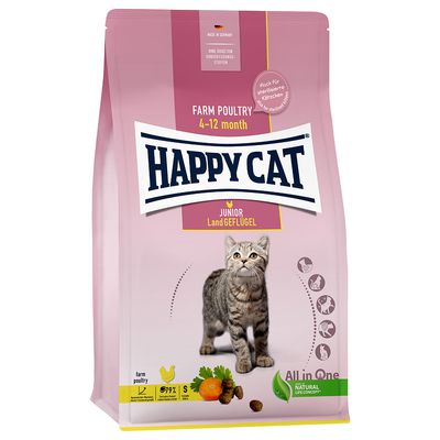 Happy Cat Supreme Junior, drób wiejski