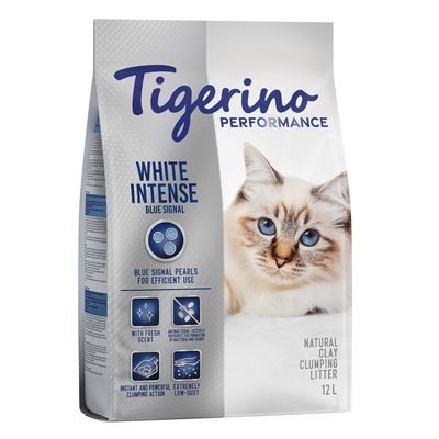 Tigerino Performance White Intense Blue Signal, żwirek dla kota