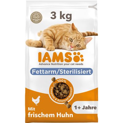 IAMS Advanced Nutrition Sterilised Cat z kurczakiem