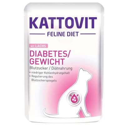 Kattovit Diabetes / Weight w saszetkach