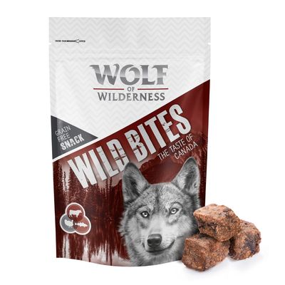 Wolf of Wilderness Snack – Wild Bites „The Taste of”, 180 g