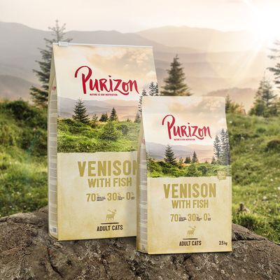 Purizon Original, jeleń z rybą – bez zbóż