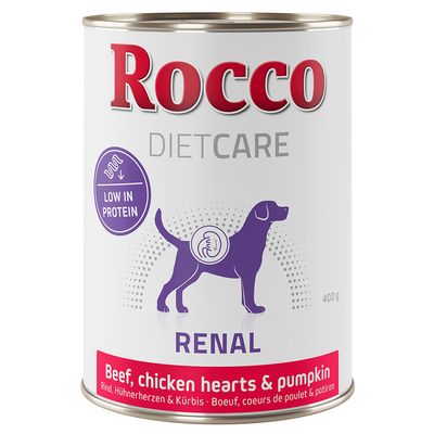 Rocco Diet Care Renal, wołowina z kurzymi sercami i dynią