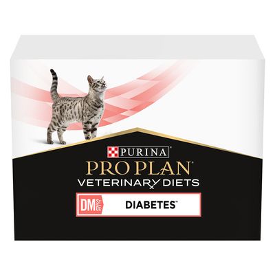 PURINA PRO PLAN Veterinary Diets Feline DM ST/OX Diabetes Manag., kurczak