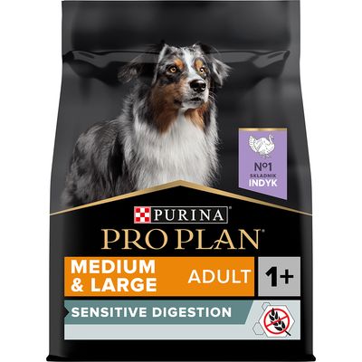 PURINA PRO PLAN Medium & Large Adult Sensitive Digestion, bez zbóż