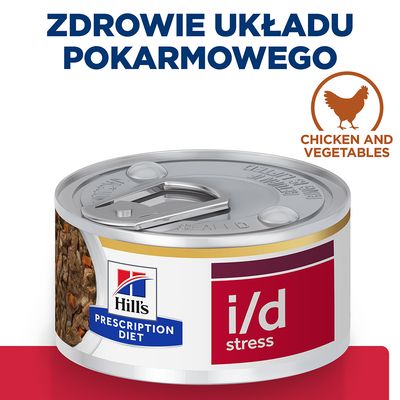 Hill's Prescription Diet i/d Stress Mini Digestive Care, kurczak