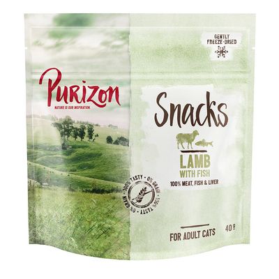 Purizon Snacks, jagnięcina z rybą (bez zbóż)