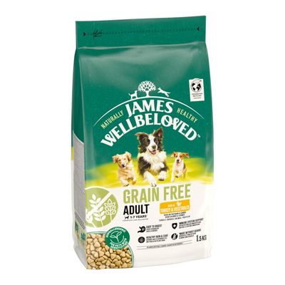 James Wellbeloved Grain Free Adult Dog Hypoallergenic, indyk i warzywa