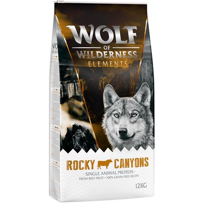 Wolf of Wilderness Monoprotein Sensitive „Rocky Canyons”, wołowina - bez zbóż