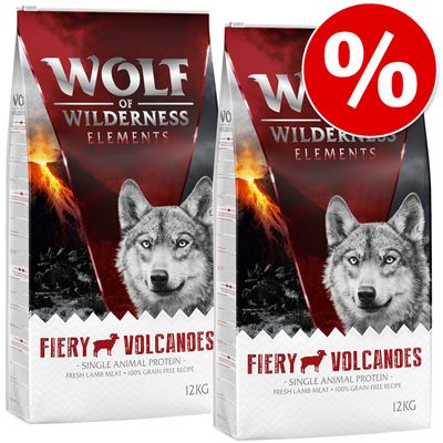 Dwupak Wolf of Wilderness „Elements”, 2 x 12 kg