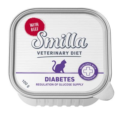 Smilla Veterinary Diet Diabetes, wołowina