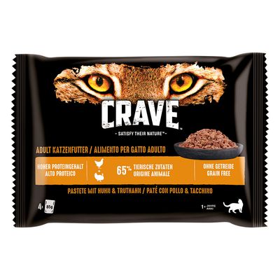 Pakiet próbny Crave, saszetki, 4 x 85 g