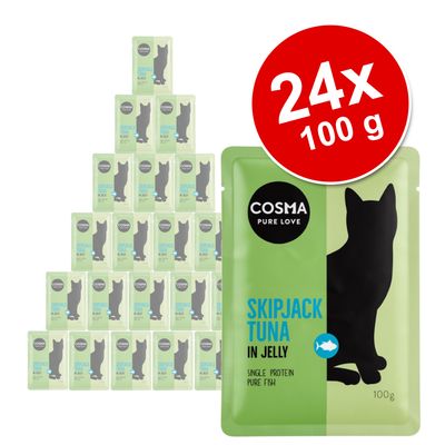 Megapakiet Cosma Original, saszetki, 24 x 100 g
