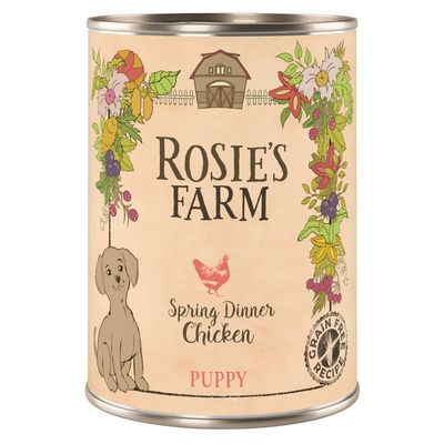 Rosie's Farm Puppy, 6 x 400 g