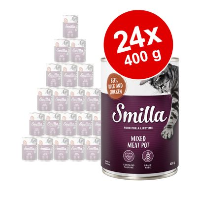 Megapakiet Smilla Mixed Meat Pot, 24 x 400 g