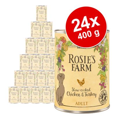 Megapakiet Rosie's Farm Adult, 24 x 400 g