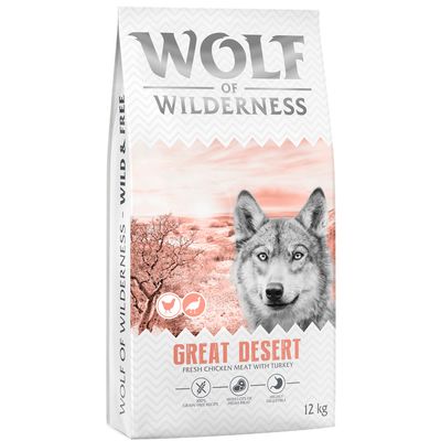 Wolf of Wilderness Adult „Great Desert”, indyk