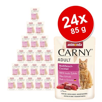 Megapakiet animonda Carny, 24 x 85 g
