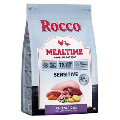 Rocco Mealtime Sensitive, kurczak i kaczka